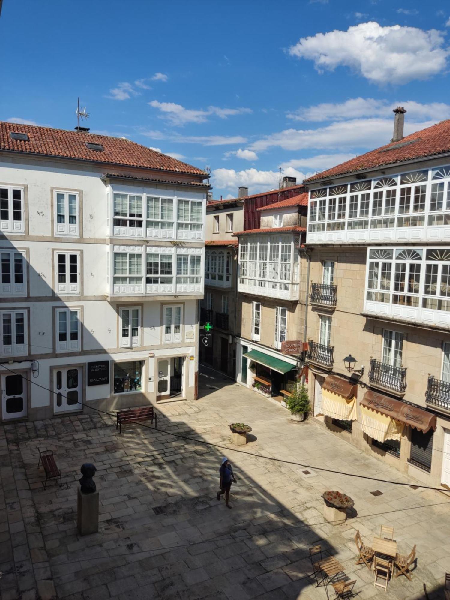 Luz De Lua Apartment Padrón Exterior foto